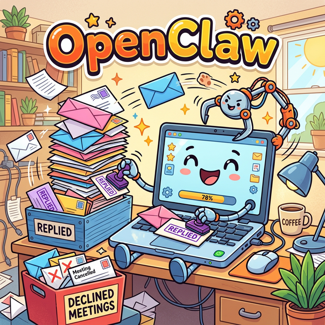 OpenClaw Autonomous Email Processing Concept